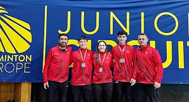 Samsunlu badmintoncular Hırvatistan’ı salladı