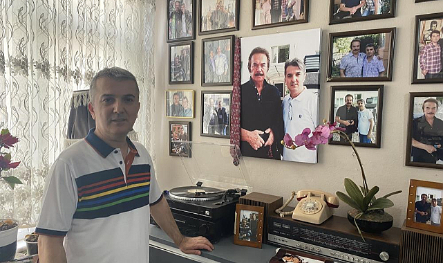 Samsunlu vatandaşın Orhan Gencebay koleksiyonu