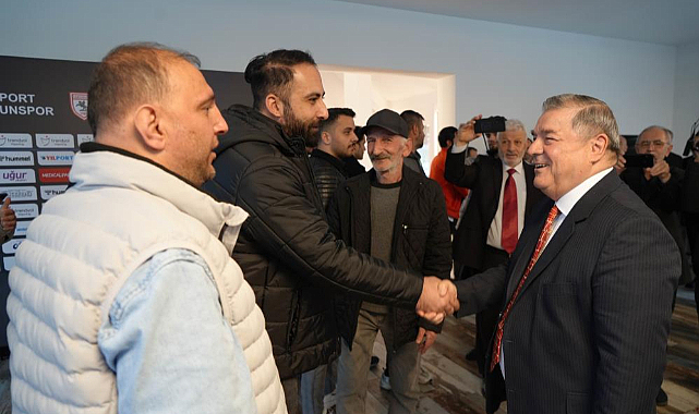 Samsunspor bayramlaştı