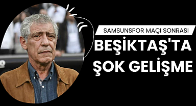 Samsunspor maçı sonrası Beşiktaş'ta şok gelişme