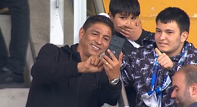 Samsunspor maçını Mario Jardel de izledi