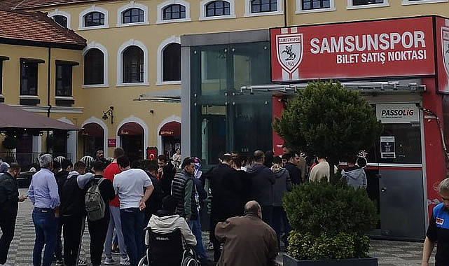 Samsunspor-Trabzonspor maçının biletleri satışta