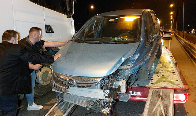 Tekkeköy'de feci kaza: 1 çocuk kazada yaralandı