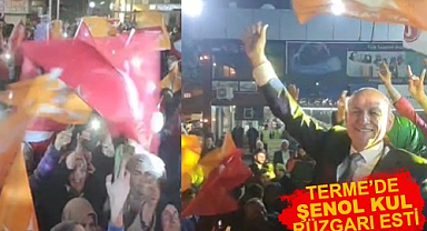 Terme'de seçim zaferine coşkulu kutlama