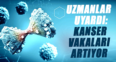 Uzmanlar uyardı:Kanser vakaları artıyor
