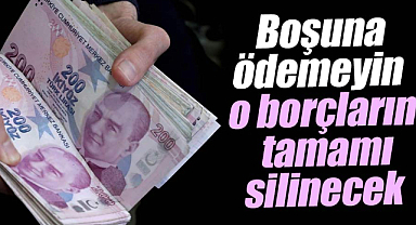 Vatandaşların yükünü hafifletecek sicil affı ve borç kapatma fırsatı