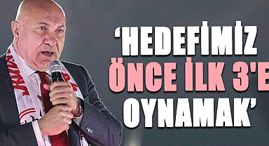 Yüksel Yıldırım: 5 yılda hedefimiz önce ilk 3'e oynamak