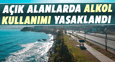 Açık alanlarda alkol kullanımı yasaklandı