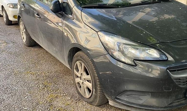 Ankara'da 20 otomobilin lastiklerini bıçakla kestiler