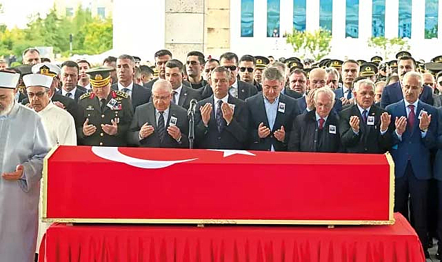 Ankara şehit Ata Göçmen'i uğurladı