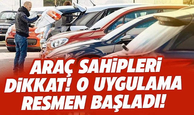Araç sahipleri dikkat! Hasar maliyeti endeksi uygulaması başladı!