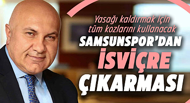 Başkan Yıldırım, yasağı kaldırmak için tüm kozlarını kullanacak