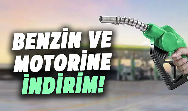 Benzin ve motorine indirim!