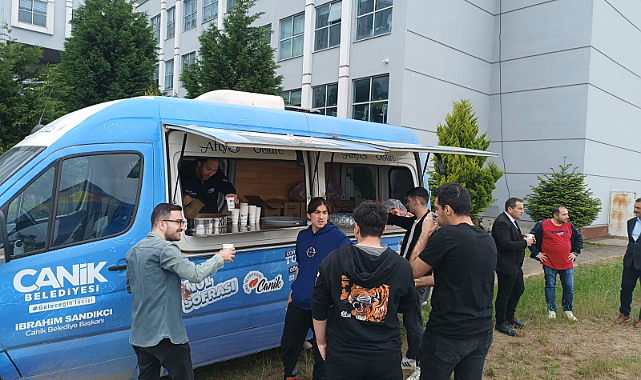 Canik Belediyesi’nden öğrencilere tam destek 