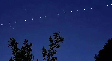 Elon Musk'un Starlink uyduları Hatay semalarında görüldü