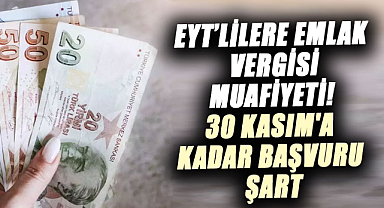 EYT’lilere emlak vergisi muafiyeti
