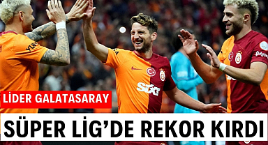 Galatasaray Süper Lig puan rekorunu kırdı