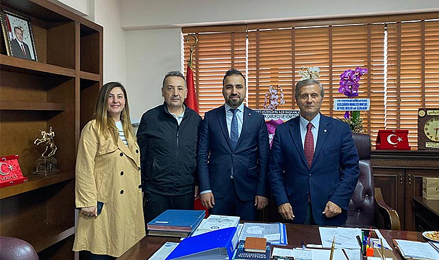 Gazete Gerçek'ten Başkan Murat Gül'e hayırlı olsun ziyareti