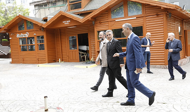İlkadım'da Gazi Park'a yeni çehre