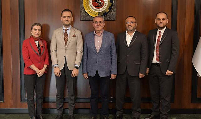 Göktuğ Dervişoğlu, Samsun TSO'yu ziyaret etti