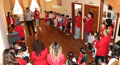 Havza Atatürk Evi'nde ziyaretçi yoğunluğu