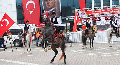 Havza’da at gösteri nefes kesti