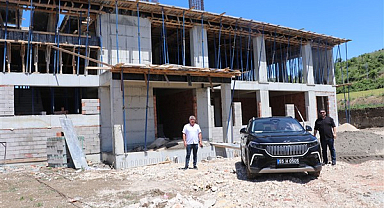 Havza'da TOBB 25 Mayıs Anaokulu'nun inşası sürüyor