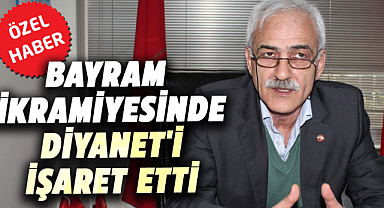 İbrahim Gür, bayram ikramiyesinde Diyanet'i işaret etti