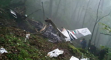 İbrahim Reisi'nin helikopterinin tamamen yandığı tespit edildi