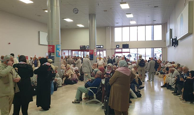 İlk hac kafilesi Samsun'dan uğurlandı