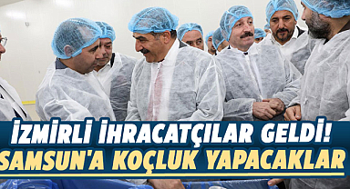 İzmirli ihracatçılar geldi! Samsun'a koçluk yapacaklar
