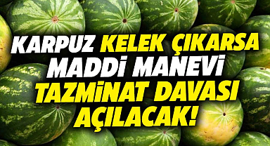 Karpuz alacaklara müjde: Kelek çıktığında 20 bin lira kazanabilirsiniz!
