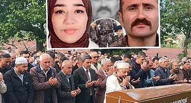 Komiser yardımcısı Veysel Öztürk, eşi ve 2 çocuğunu öldürmüştü! Toprağa verildiler