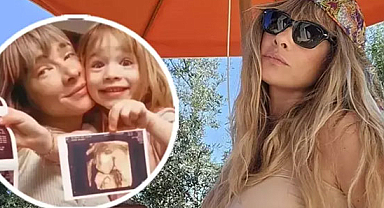 Müge Boz doğum için gün sayıyor