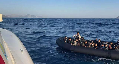 Muğla'da 22 kaçak göçmen kurtarıldı
