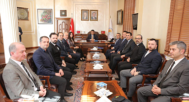 Mühendislerden Halit Doğan’a 'hayırlı olsun' ziyareti