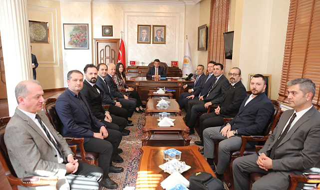 Mühendislerden Halit Doğan’a 'hayırlı olsun' ziyareti