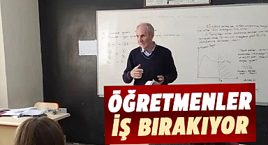 Öğretmenler iş bırakıyor