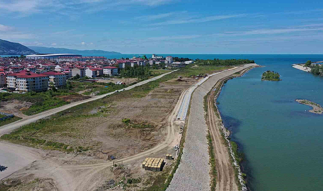 Ordu'da Büyük Melet Projesi'nin 3. etap çalışmaları başladı