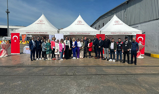 Rusya’dan Samsun’a gelen turistlere sağlık sunumu