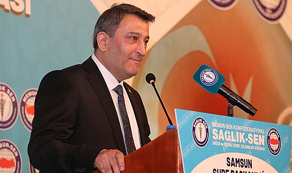 Sağlık-Sen Samsun Şube Başkanı İlyas Biçer, Sağlık İl Müdürüne sert sözlerle yüklendi