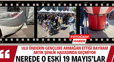Samsun'da 19 Mayıs kutlamaları artık şenlik ve festival havasında geçmiyor!