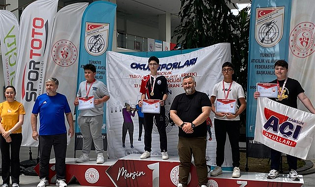 Samsun'da atıcılar başarıyla döndü