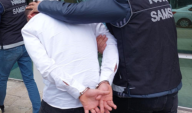 Samsun'da bir kişi uyuşturucudan tutuklandı