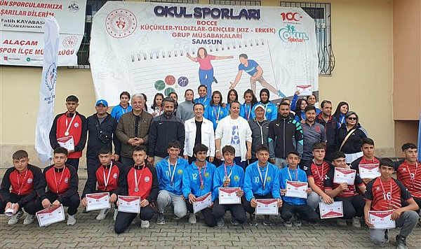 Samsun'da bocce grup karşılaşmaları yapıldı