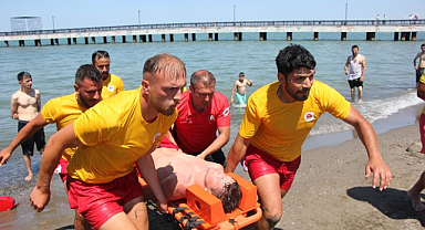 Samsun'da cankurtaran eğitimleri başladı