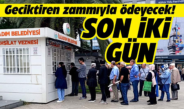Samsun'da  ÇTV ve emlak vergisi yoğunluğu! ÇTV ve emlak vergisinde son gün ne zaman?