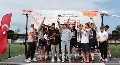 Samsun'da düzenlenen  Futbol Türkiye Şampiyonası sona erdi