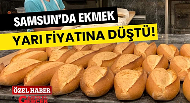 Samsun'da ekmek 6 lira
