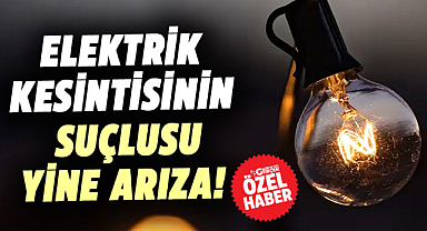 Samsun'da elektrik kesintisinin suçlusu yine arıza!